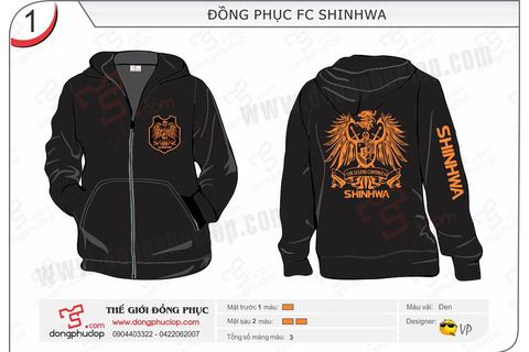 Áo khoác nỉ FC Shinwa