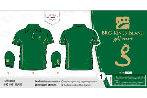 Đồng phục áo phông BRG Kings Island Golf Resort