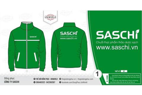 Đồng phục áo khoác công ty Saschi