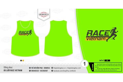 Mẫu áo lưới Race Việt Nam