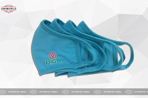 Khẩu trang đồng phục công ty Biga