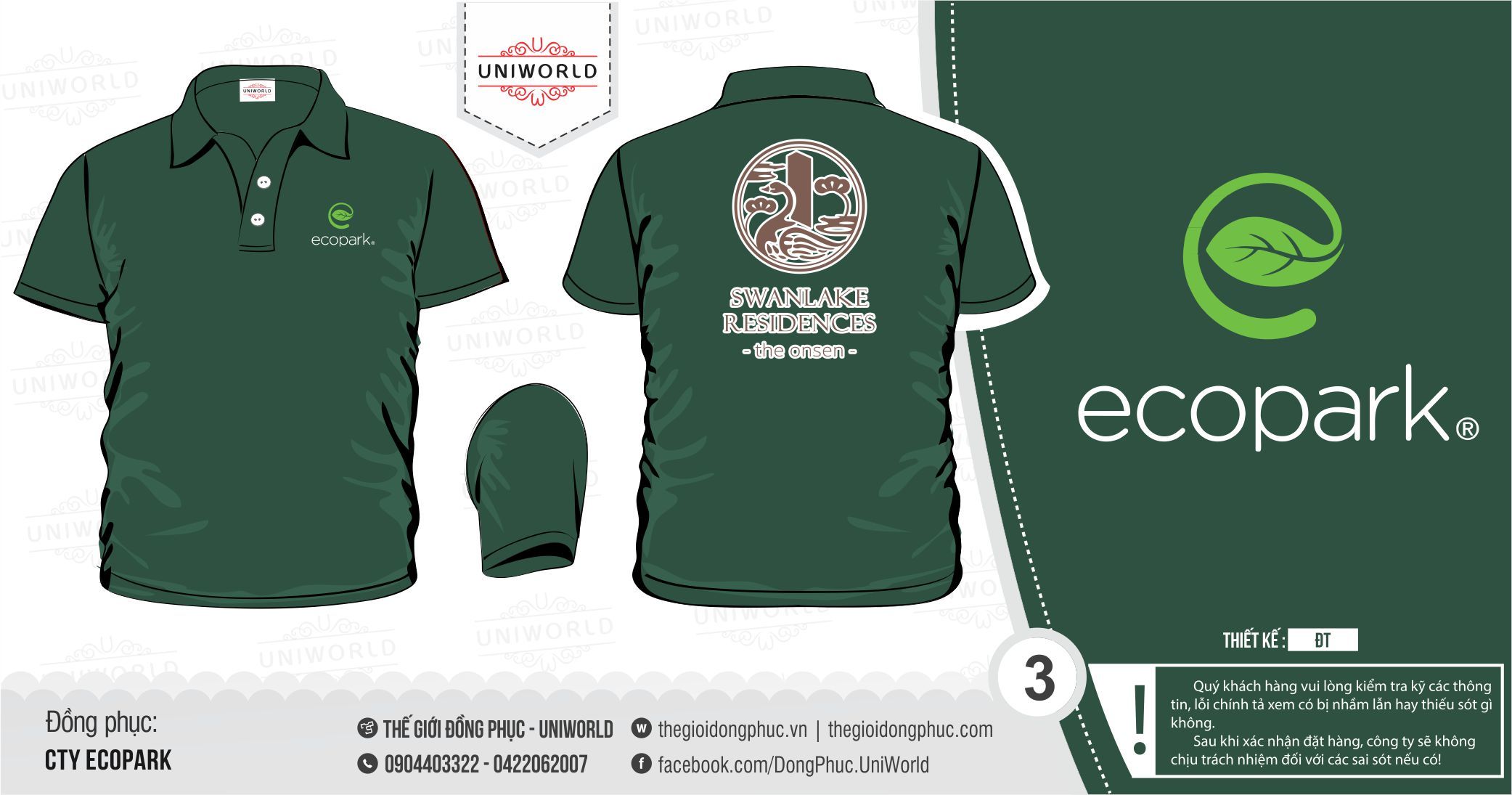 Đồng phục áo phông EcoPark