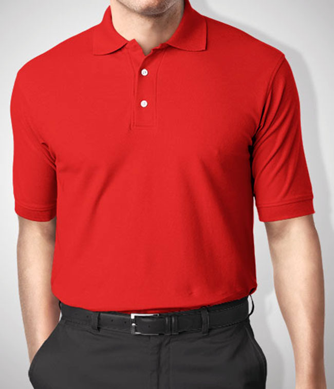 áo đồng phục công ty màu đỏ tươi