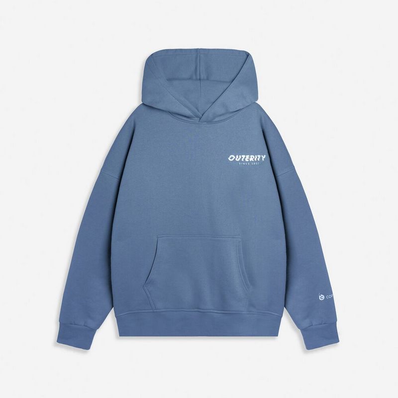 Áo Hoodie Đồng Phục Màu Xanh Dương