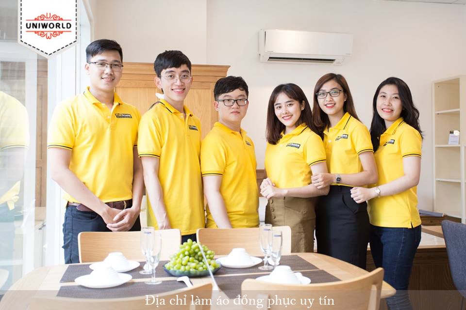 Uniworld địa chỉ in áo phông công ty giá rẻ tại Hà Nội