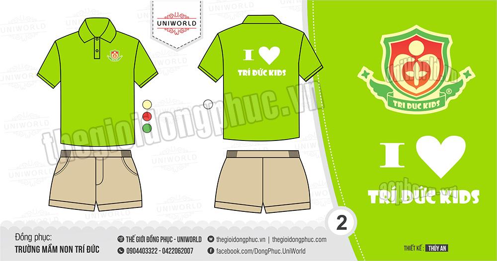 Đồng phục Tri Duc Kids - Hình chính