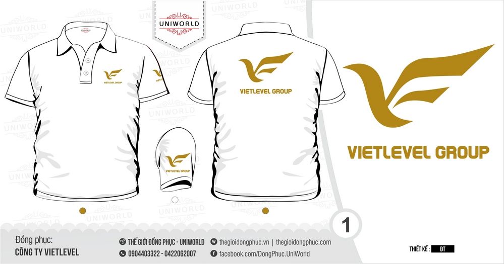 Đồng phục công ty Vietlevel - Hình chính