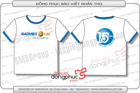 Áo đồng phục Bảo Việt - Hình chính
