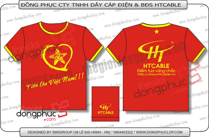 Đồng phục công ty HTCable - Hình chính