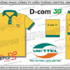 Đồng phục công ty viễn thông Viettel QN - Hình chính