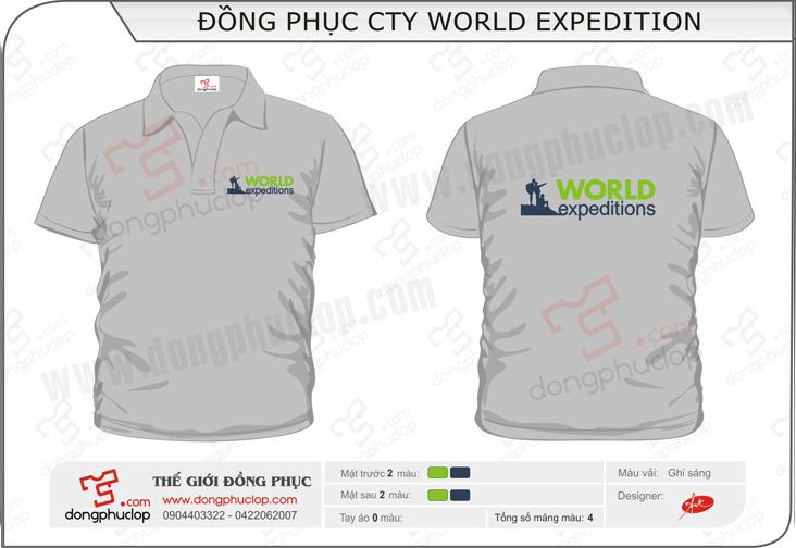 Đồng phục công ty World Expedition - Hình chính