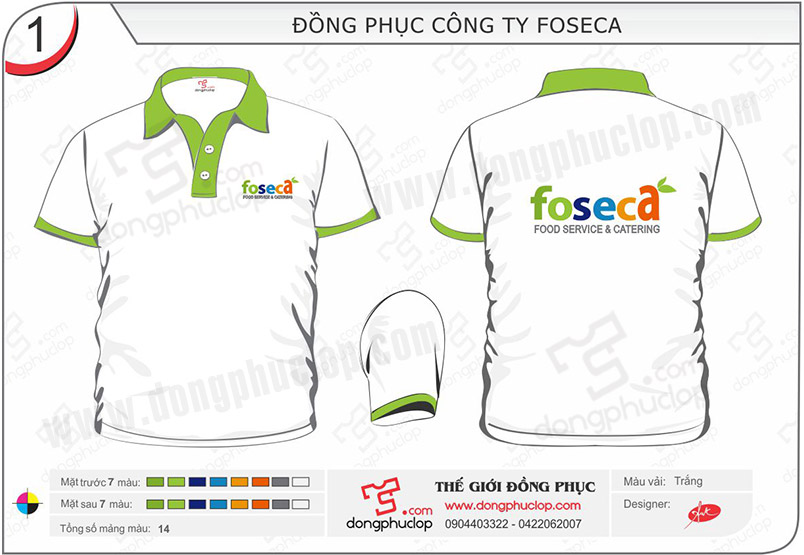 áo đồng phục công ty Foseca