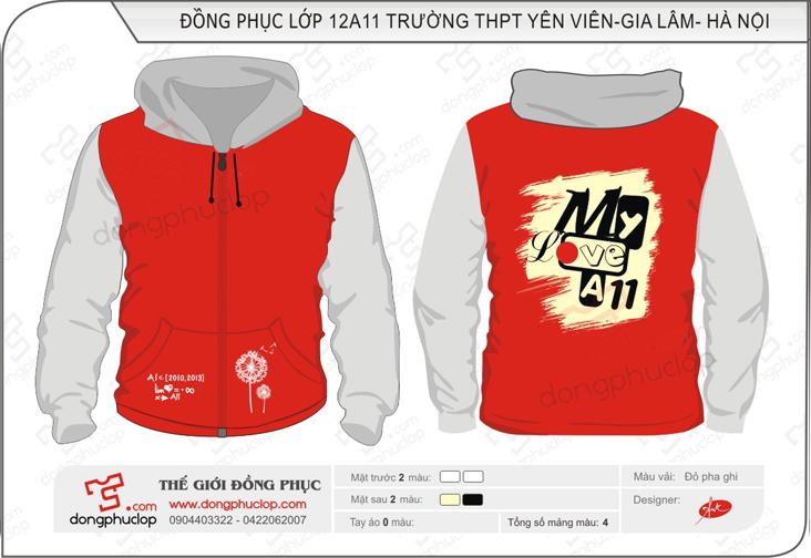 Áo khoác nỉ 12 A11 Yên Viên Gia Lâm - Hình chính