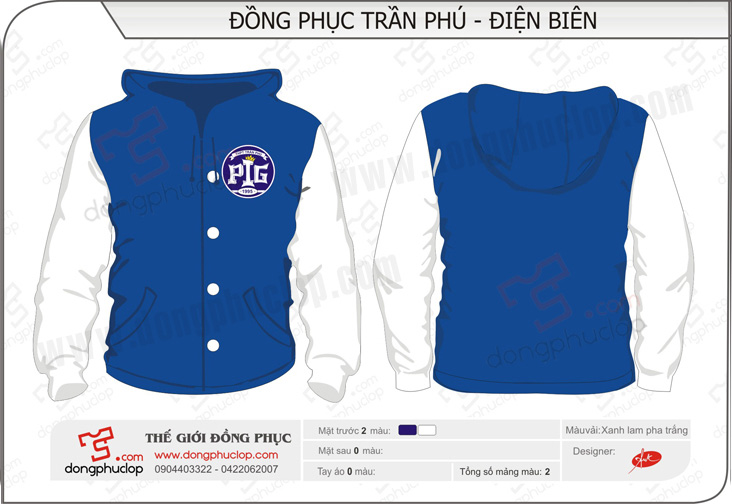 Áo khoác nỉ 12I Trần Phú - Điện Biên - Hình chính