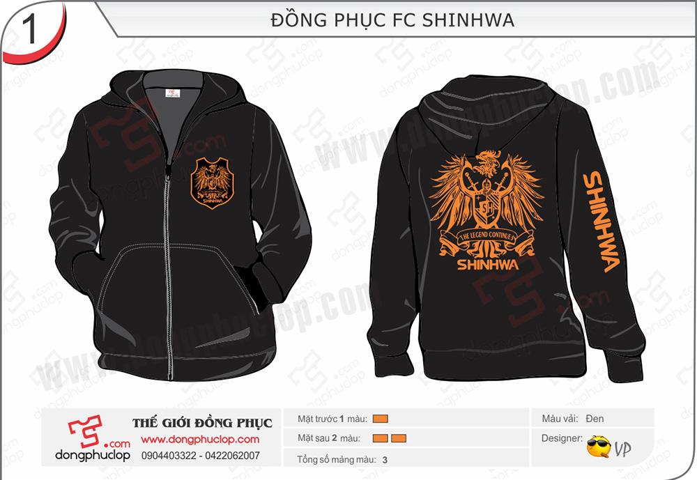 Áo khoác nỉ FC Shinwa - Hình chính
