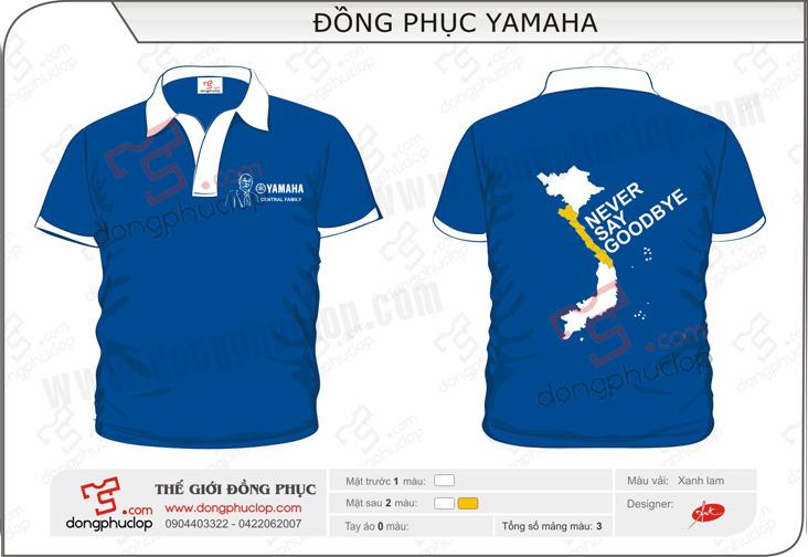 Đồng phục công ty Yamaha - Hình chính
