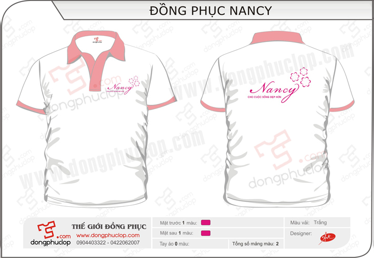 Đồng phục công ty Nancy - Hình chính