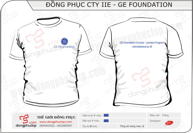 Đồng phục công ty IIE - Hình chính