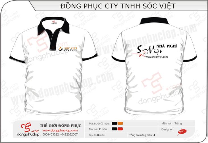 Đồng phục công ty Sốc Việt - Hình chính