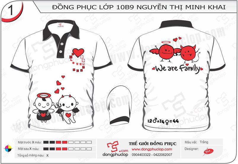 Đồng phục lớp 10B9 Nguyễn Thị Minh Khai - Hình chính