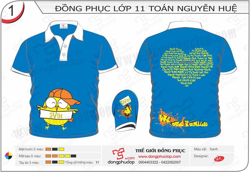 Đồng phục lớp 11 Toán chuyên Nguyễn Huệ - Hình chính