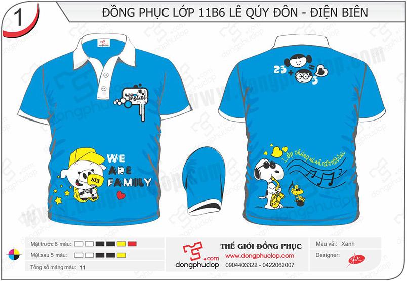 Đồng phục lớp 11B6 Lê Quý Đôn - Điện Biên - Hình chính