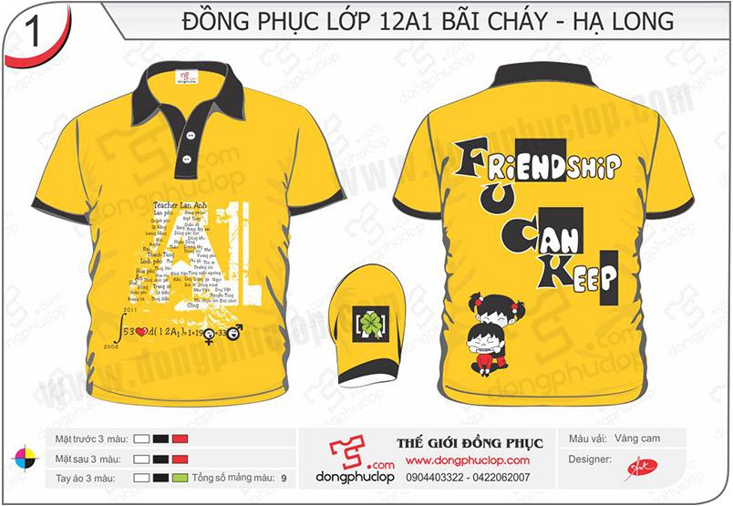 Đồng phục lớp 12A1 Bãi Cháy - Hạ Long - Hình chính