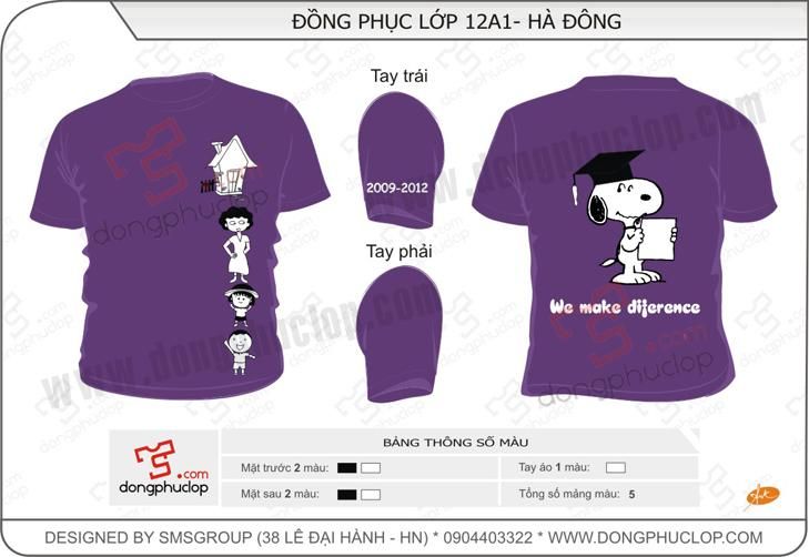 Đồng phục lớp 12A1 Hà Đông - Hình chính