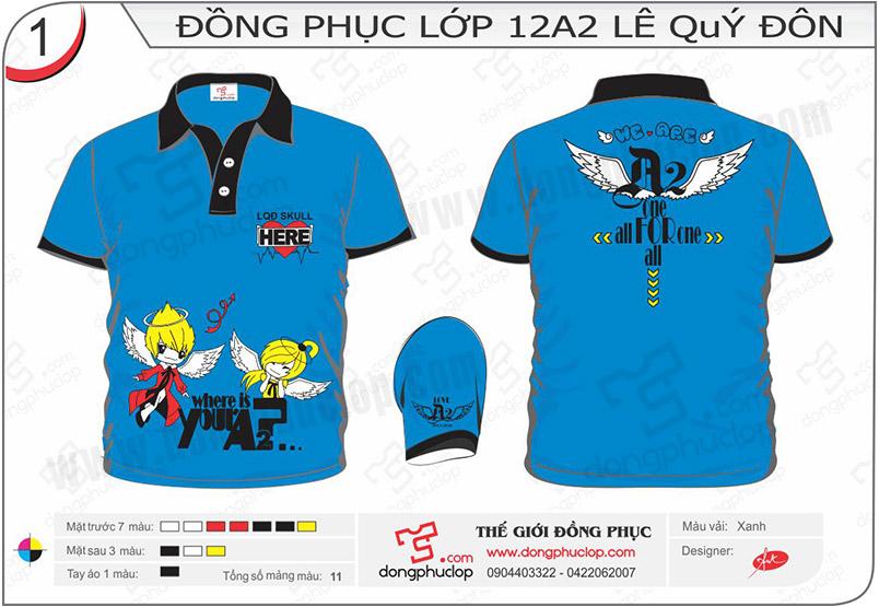 Đồng phục lớp 12A2 Lê Quý Đôn - Thái Bình - Hình chính