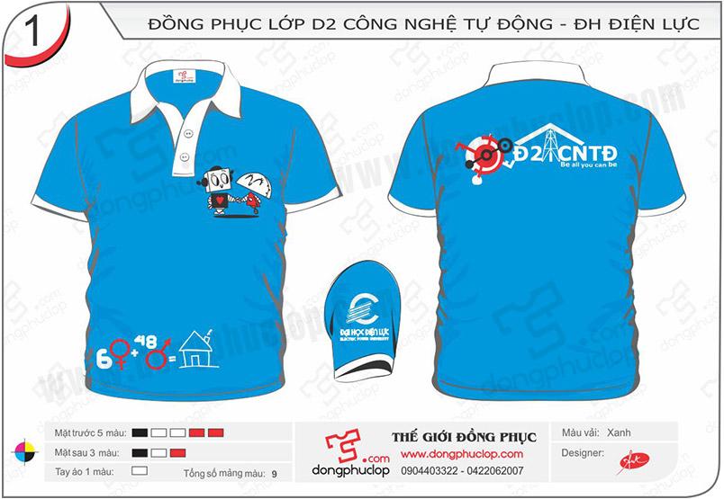 Đồng phục lớp D2 CNTĐ - ĐH Điện lực - Hình chính