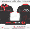 Đồng phục cổ bẻ ngân hàng Techcombank - Hình 1
