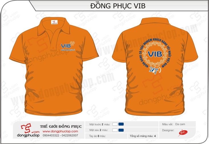 đồng phục ngân hàng VIB