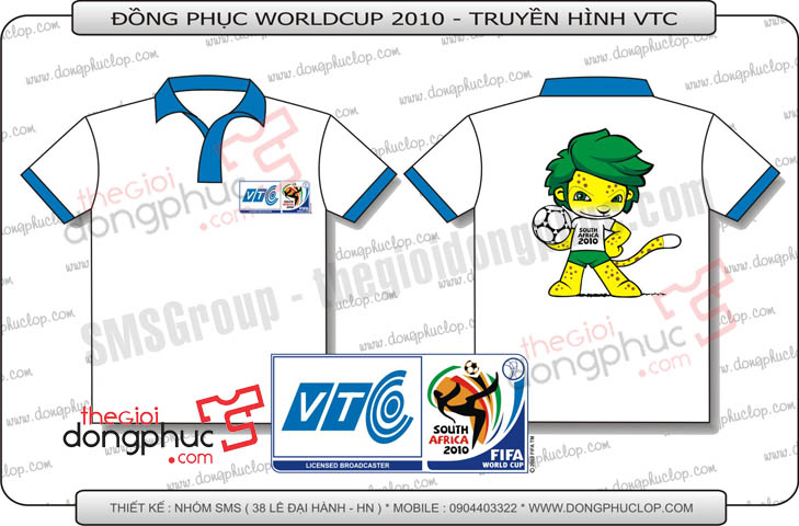 đồng phục worldcup công ty VTC