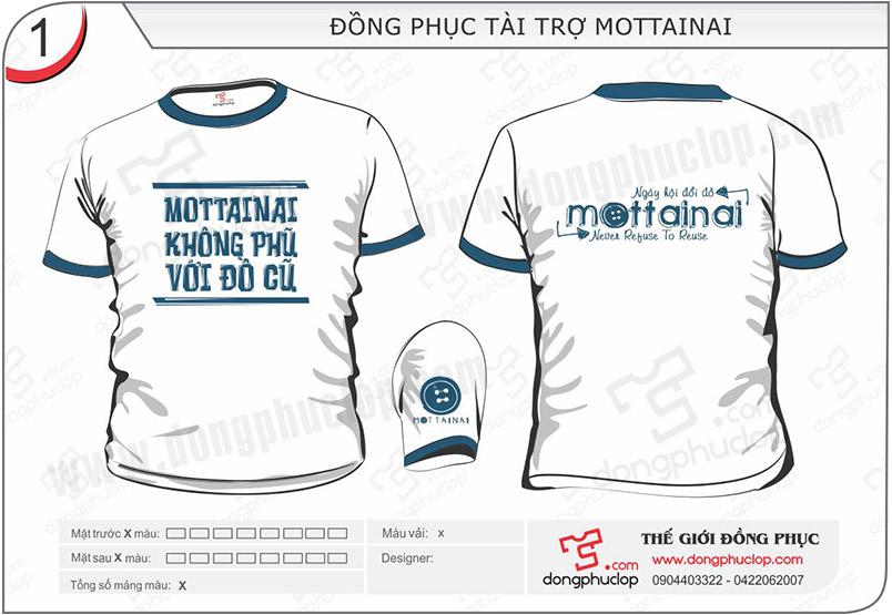Đồng phục tài trợ Mottainai - Hình chính