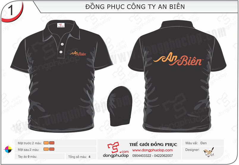 Đồng phục công ty An Biên - Hình chính