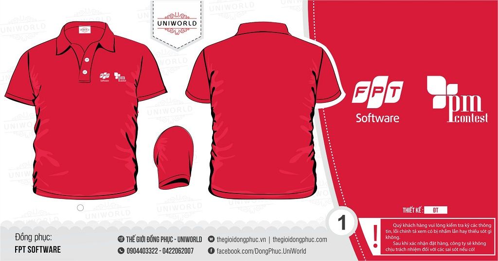 Đồng phục FPT Software PM Contest 2020 - Hình chính