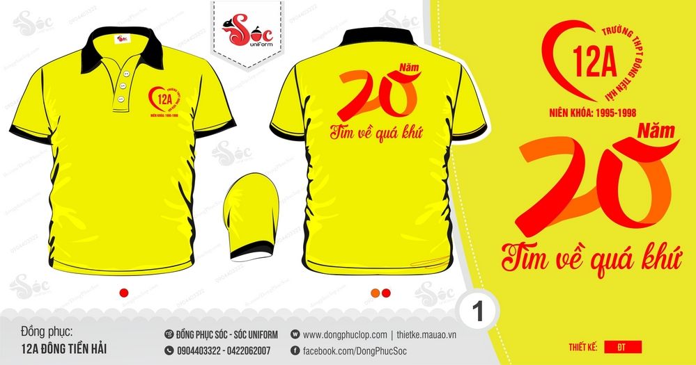 Đồng phục lớp 12A Đông Tiền Hải - Hình chính