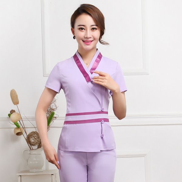 Mẫu đồng phục Spa 02 - Hình chính