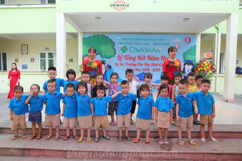 Đồng phục trường mầm non Chu Văn An - Hình 1