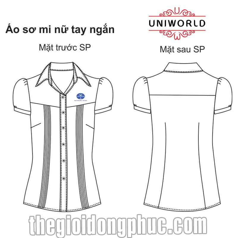 Đồng phục công sở nữ 01 - Hình chính