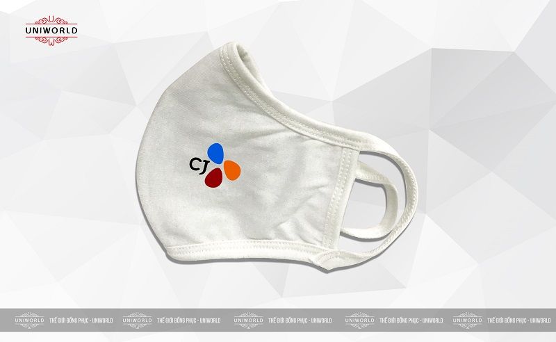 Khẩu trang đồng phục công ty CJ - Hình chính