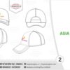 Mũ lưỡi trai đồng phục công ty Asia Group - Hình chính