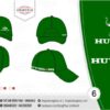 Mũ lưỡi trai đồng phục công ty khóa Huy Hoàng - Hình chính