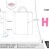Mẫu túi xách công ty Hikid - Hình chính