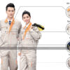Quần áo bảo hộ lao động mẫu 44 - Hình chính