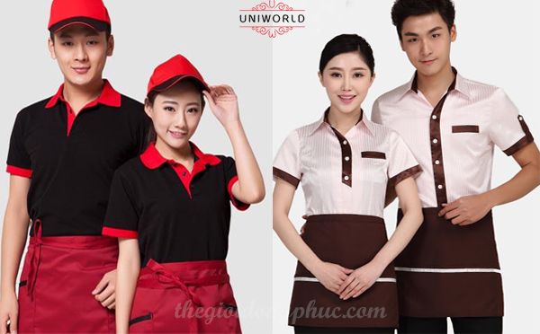 mẫu đồng phục nhân viên nhà hàng đẹp