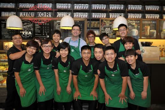 đồng phục quán cafe