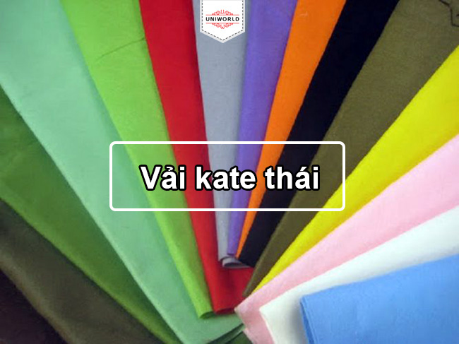 Vải Kate Thái may đồng phục