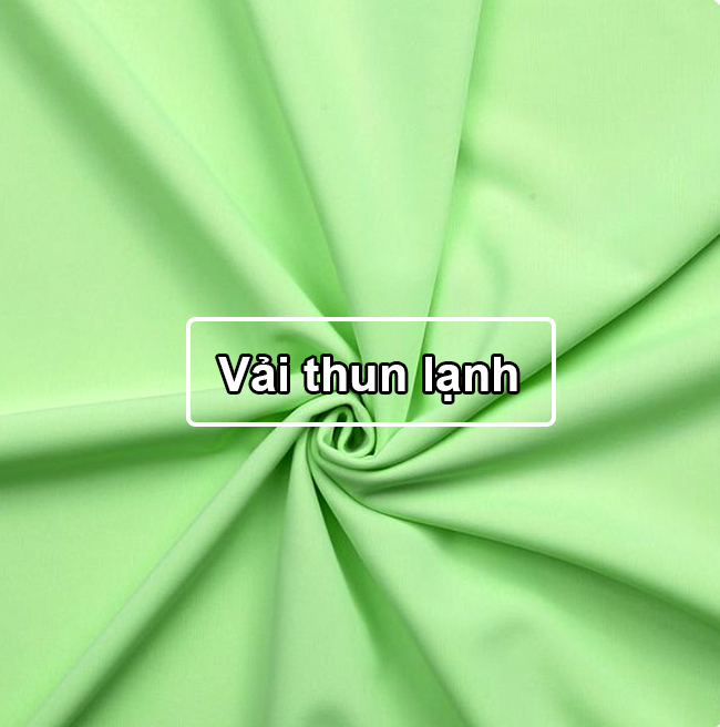Vải thun lạnh may đồng phục