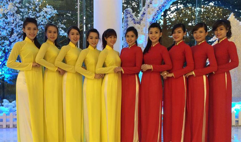 Áo dài là quốc phục của người Việt, tôn vinh vẻ đẹp của người phụ nữ